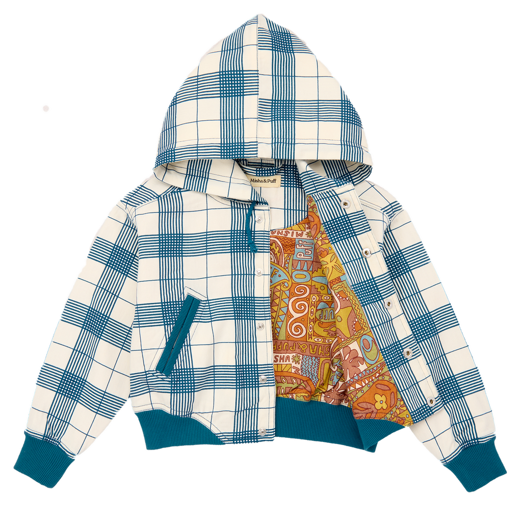 Hooded Varsity Jacket