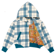 Hooded Varsity Jacket