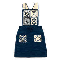 Crochet Afghan Pinafore