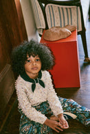 Misha & Puff Original Popcorn Kid's Sweater Iris Confetti | BIEN BIEN
