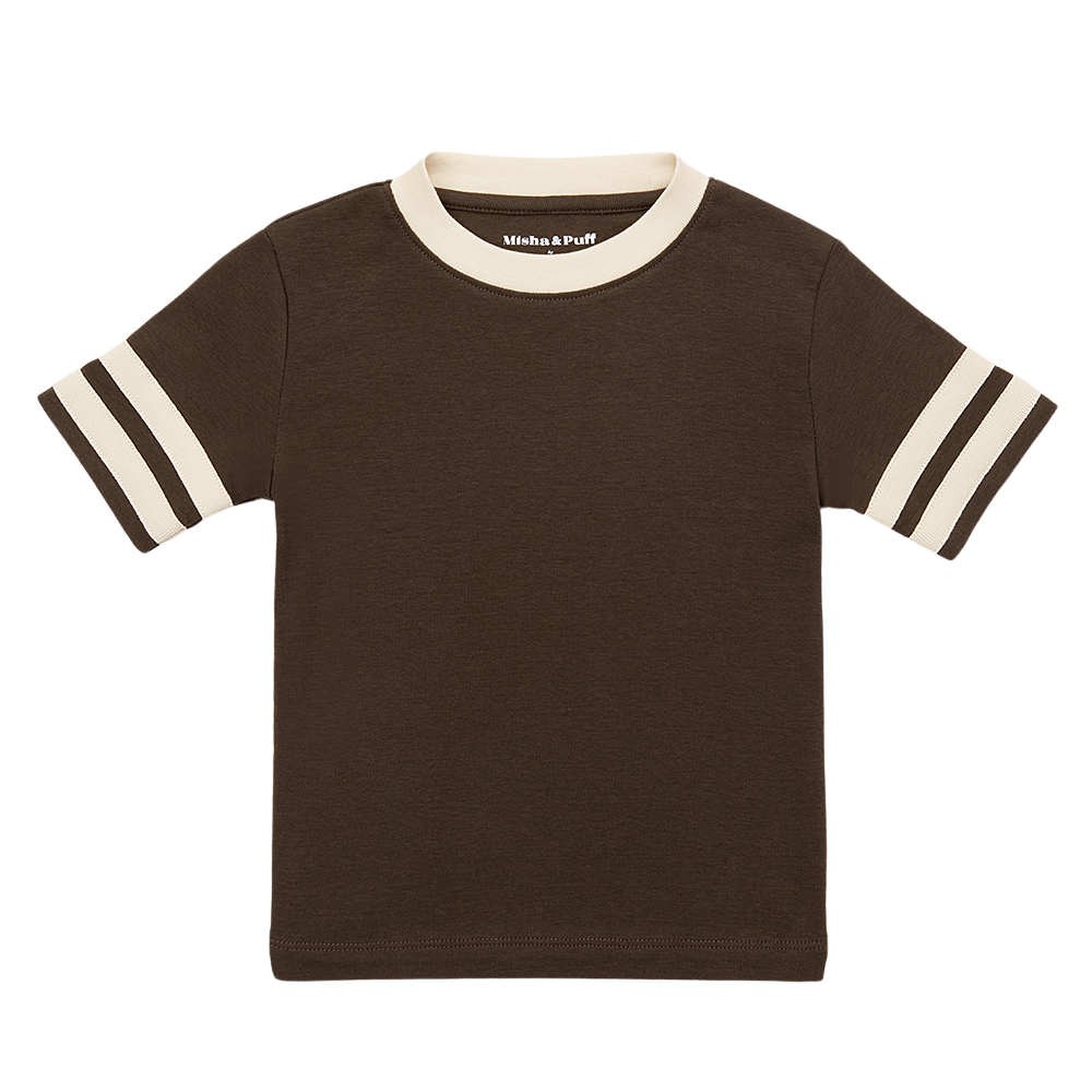 トップス Misha & Puff Tee 5y Misha & Puff Rec Kid's Tee Bark | BIEN BIEN