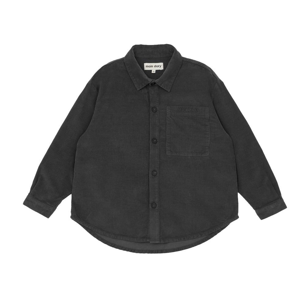Main Story UK Kid's Button-up Shirt Periscope | Organic Cotton Corduroy | BIEN BIEN
