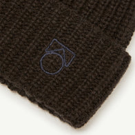Main Story UK Kid's Beanie Dark Chocolate | Wool Cashmere Blend | BIEN BIEN