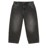 Main Story UK Kid's Baggy Jean Black Faded | Organic Cotton | BIEN BIEN