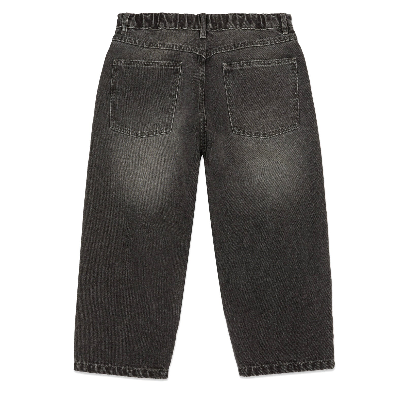 Main Story UK Kid's Baggy Jean Black Faded | Organic Cotton | BIEN BIEN