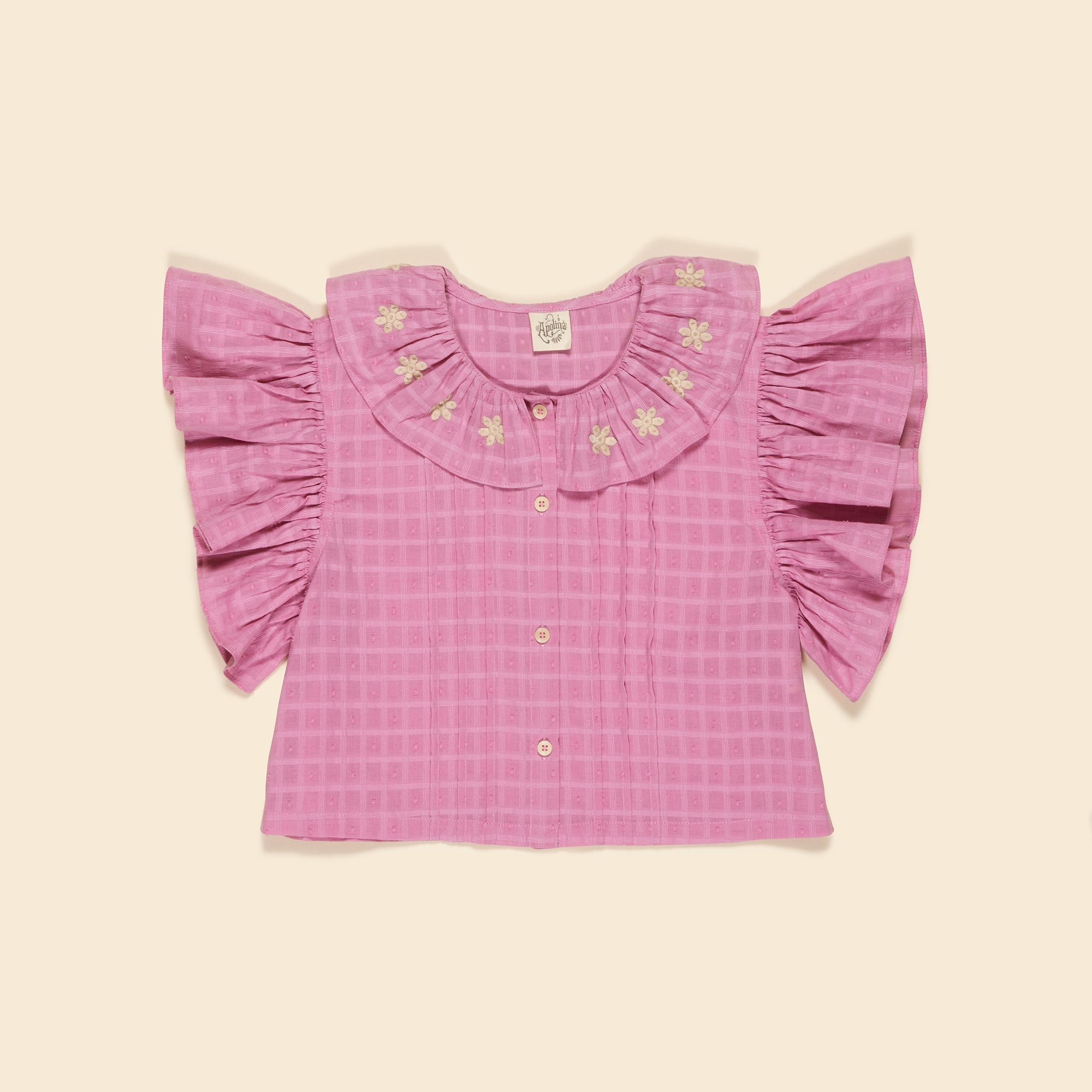 Apolina Dahlia Kid's Blouse Dahlia | BIEN BIEN