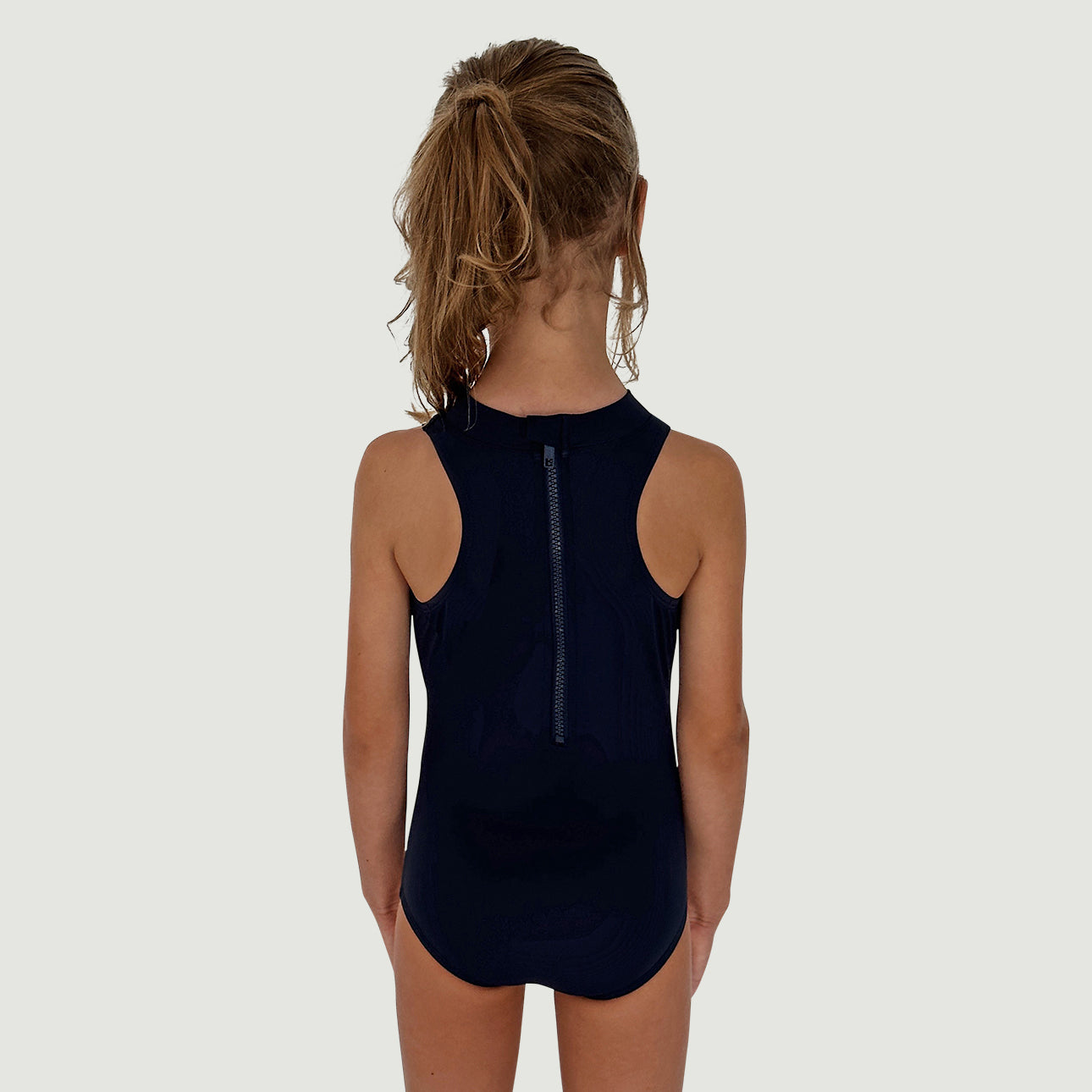 The Set The High Neck One Piece Swimsuit Navy Blue ~ Designed in Australia  ~ Available at BIEN BIEN ~