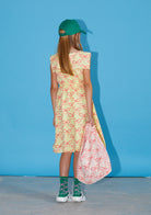 NEW Weekend House Kids Pink Bows Kid's Sailor Collar Dress Soft Yellow | BIEN BIEN bienbienshop.com