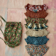 SALE Bonjour Kid's Ruffle Underwear Set of 7 Autumn Flower | BIEN BIEN bienbienshop.com