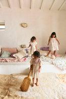 SALE Bonjour Diary Reina Kid's Apron Dress Pastel Flowers | BIEN BIEN bienbienshop.com