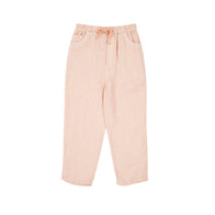 Caramel Aldgate Kid's Trouser Shell Pink Linen | BIEN BIEN www.bienbienshop.com