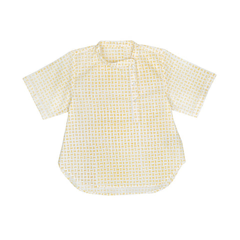 Ketiketa Vadim Baby & Kid's Shirt in Yellow Dash | BIEN BIEN