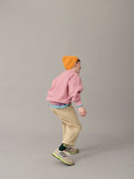 Main Story Kid's Artist Workwear Pant Pebble Ivory Off-White Trouser | BIEN BIEN bienbienshop.com