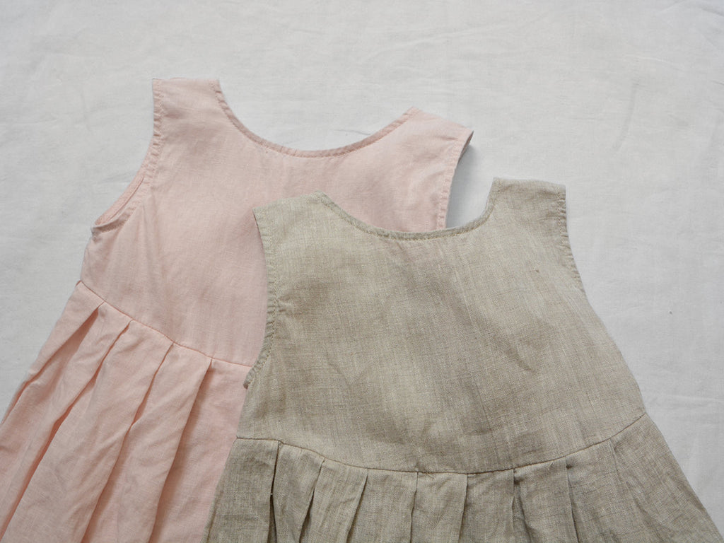Makié Lulu Kid's Sleeveless Camisole Natural Linen SALE  | BIEN BIEN