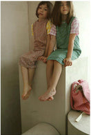 Tambere Kid's Tank Dress Pink Floral Cotton | BIEN BIEN www.bienbienshop.com