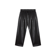 NEW The New Society Recycled Faux Leather Kid's Pant Black | BIEN BIEN