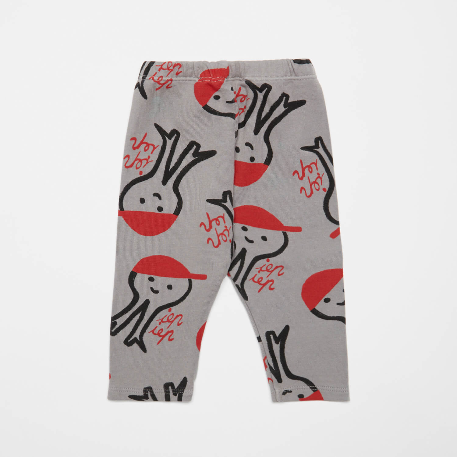 Weekend House Kids Octopus Printed Cotton Legging Grey | BIEN BIEN bienbienshop.com