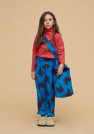 Weekend House Kids Turtle Printed Corduroy Pants Royal Blue | BIEN BIEN bienbienshop.com