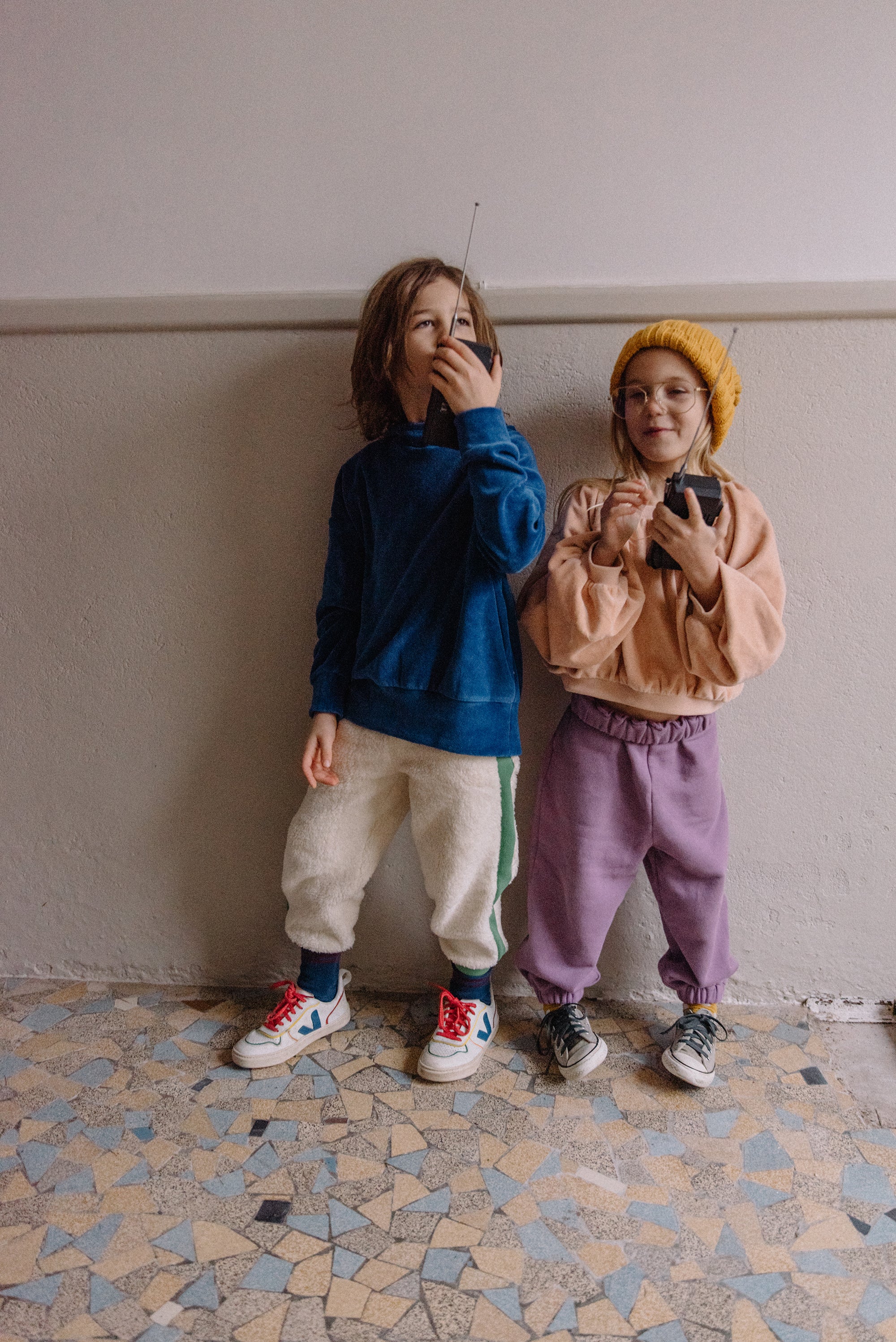 NEW We Are Kids Max Kid's Fleece Baggy Jogger Pant Mulberry Purple | BIEN BIEN
